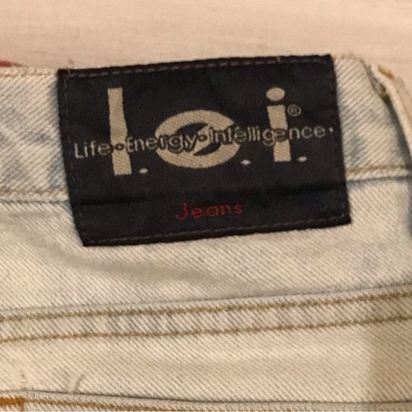 l.e.I. Denim Capris Size 7/8 - Picture 2 of 6